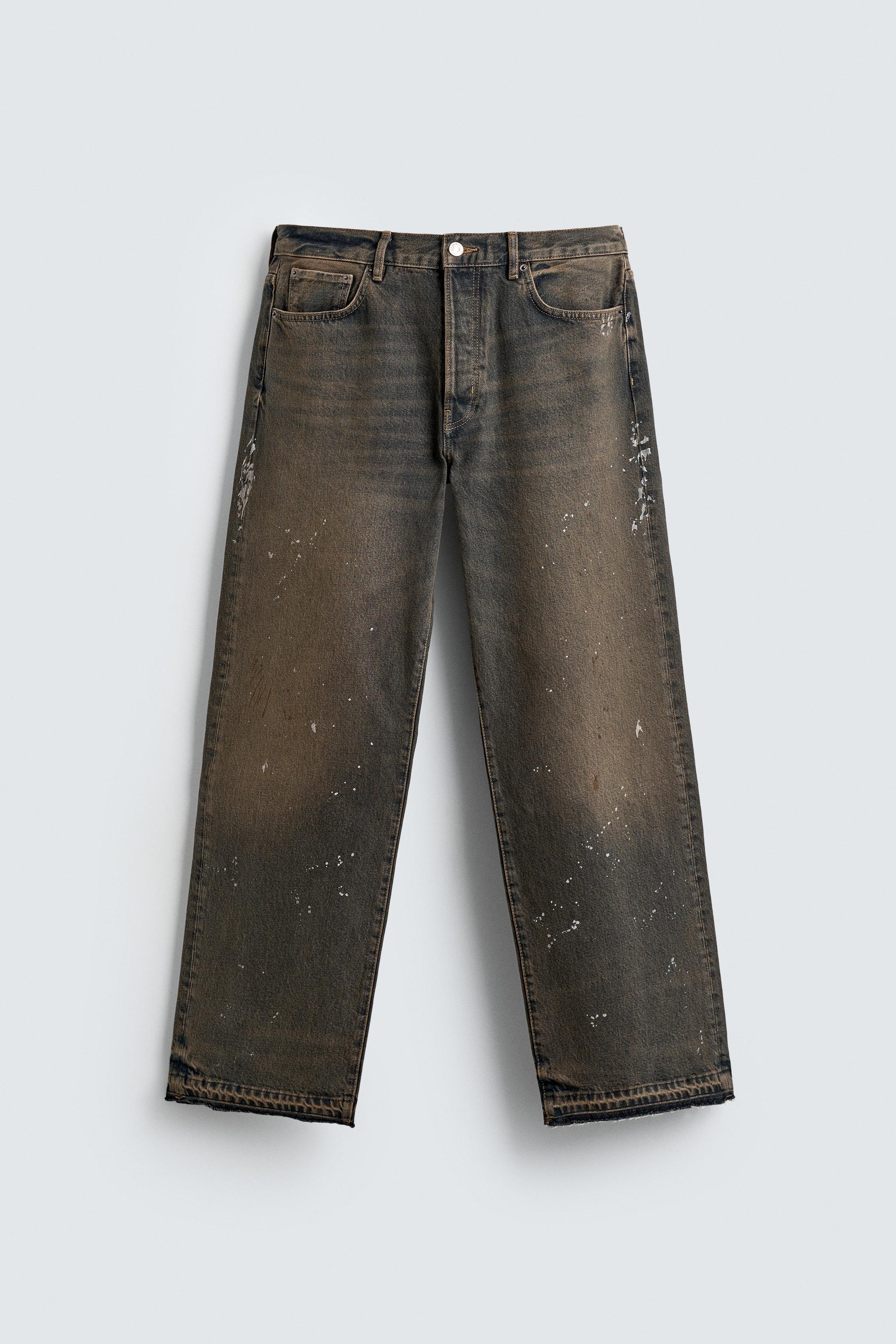 SPLATTER LOOSE FIT JEANS